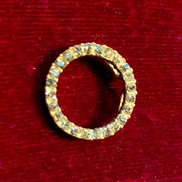 10k Gold & Sapphire Plated Necklace Pendant - Picture 7 of 8